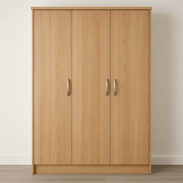 NeoOak 3-door wardrobe