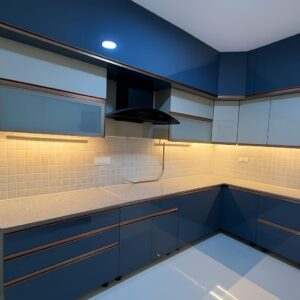 Blue Elegance Kitchen