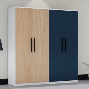 Dual-Tone Modern Wardrobe – 4 Door