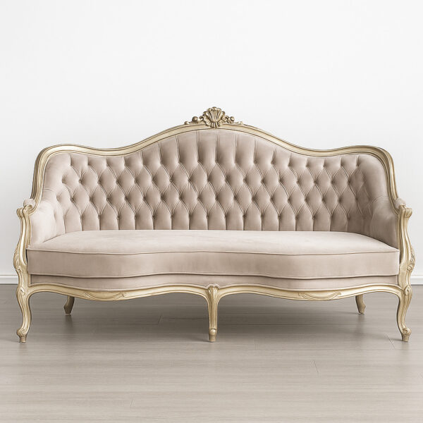 Elegant and Magnificent Tufted Sofa